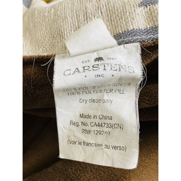 Carstens Comforter Bedding Lodge Double Twin Southwest Aztec Rustic Badlands Blu - Picture 10 of 10